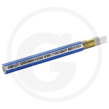 Pvc-slang spiraalslang 13mm binnen-Ø 23mm buiten-Ø 80°c werkdruk 240 bar barstdruk - per meter