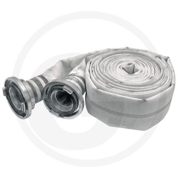 Bau- und Industrieschlauch nw b, 10 Meter - Feuerwehrschlauch, Ø 75mm, 10 bar