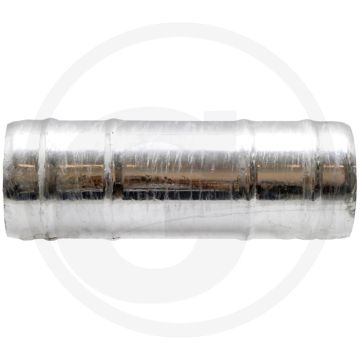 Dubbele slangtule Ø 90mm / 3 1/2" stahl / feuerverzinkt