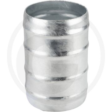 Dubbele slangtule verzinkt Ø 152mm/6" - staal/thermisch verzinkt