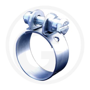 S-slangklem w1 9 mm Ø: 20 - bandbreedte 9mm, staal, verzinkt