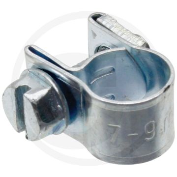 Mini-slangklem w1 7 - 9 mm, bandbreedte 9mm
