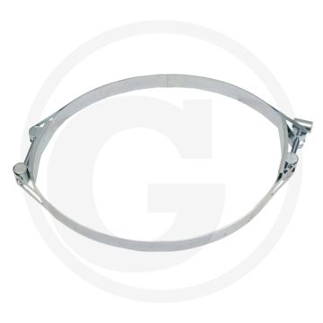 Slangklem Ø 115 - 125 mm - klembereik: 115-125mm, bandbreedte: 24mm, verzinkt, w1 - passend voor Ø 100mm