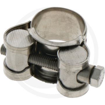 Collier de serrage en acier inoxydable 18 mm largeur de bande 17-19 mm plage de serrage w4 qualité