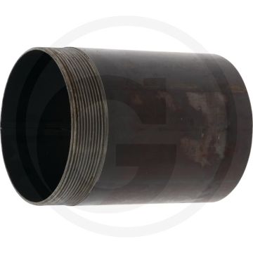 Draadstuk met buitendraad 3" x 150mm staal, zwart