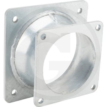 Verloopflens 6" x 8" - dn 150 → 200, stahl / feuerverzinkt