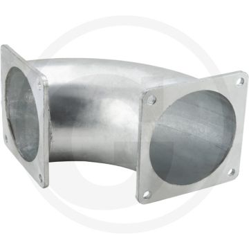 Bocht 90°, 6" - wanddikte 2mm