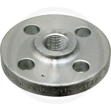 Flens met schroefdraad nw (dn) 15 - 1/2" - d 95 mm