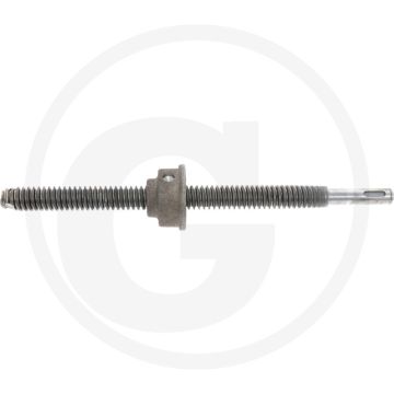 Bauer reparatieset spindel en moer voor steunpoot - passend voor rainstar e1, e2, e11, e21
