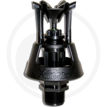 Senninger vollkreisregner, 1/2" ag hoher winkel, stehend, düse nr. 7 - 360° hoek