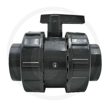 Kogelkraan 2-wege ig 1/2" pp 15mm