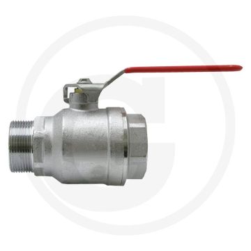 Kogelkraan 2-weg binnendraad 1/2" max. werkdruk 25 bar