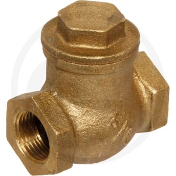 Mz mz klep 3/8" messing met rubberen afdichting