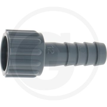 Slangtule 2 / 3 - Ø 12mm, binnendraad 3/8", pp, max. werkdruk 10 bar