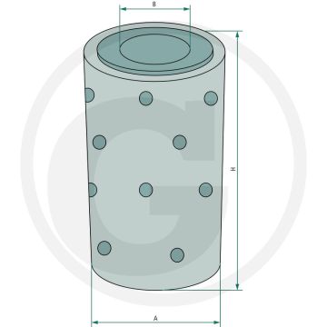 Filtre à huile hydraulique Fleetguard