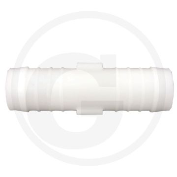 Dubbele nippel rechte 19mm pvc max. 16 bar