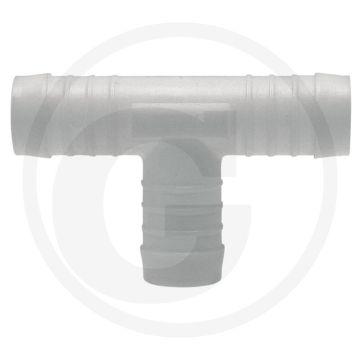 T-stuk 90°, recht pvc 25mm max. werkdruk 16 bar