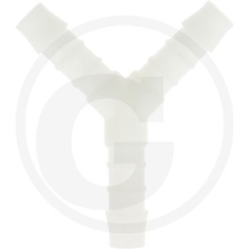 Y-stuk 13mm pvc max. 16 bar werkdruk