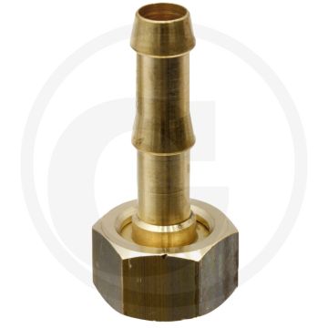 Braglia slangaansluiting recht - slangtule-Ø 10mm, binnendraad 1/2", uitvoering b