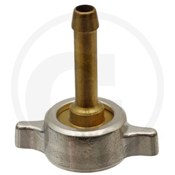Braglia slangaansluiting recht - slangtule-Ø 6mm