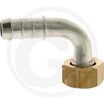 Braglia slangaansluiting 90° - slangtule-Ø 13mm