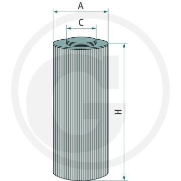 Fleetguard Hydrauliek- / transmissieoliefilter