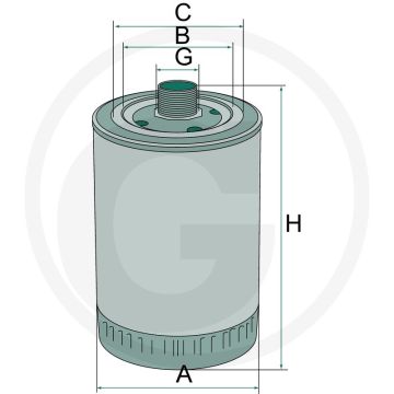 MANN FILTER Hydrauliek- / transmissieoliefilter