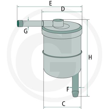 MANN FILTER Brandstoffilter