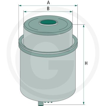 MANN FILTER Filtre à carburant