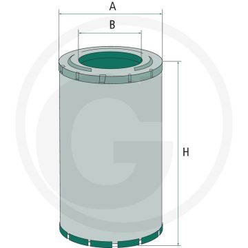 MANN FILTER Luchtfilter