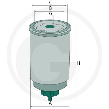 MANN FILTER Brandstoffilter