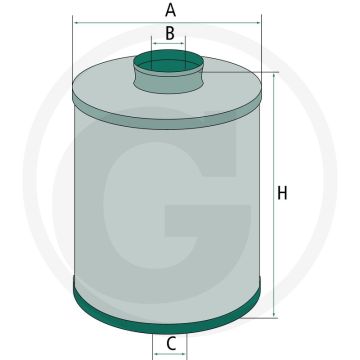MANN FILTER Brandstoffilter