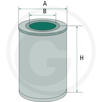 MANN FILTER Luchtfilter