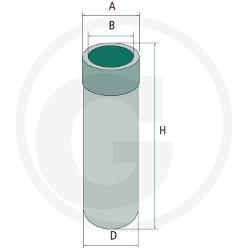 MANN FILTER Luchtfilter binnen