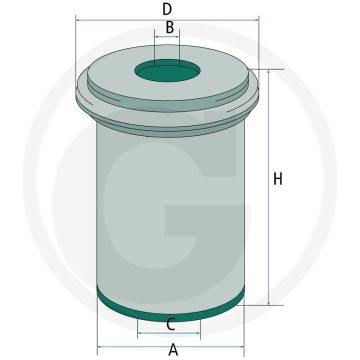 MANN FILTER Luchtfilter