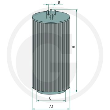 Fleetguard Motoroliefilter
