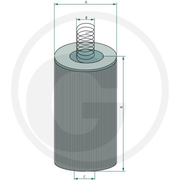 Fleetguard Motoroliefilter
