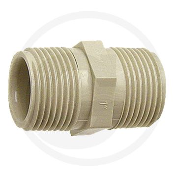 Dubbele nippel 3/4" pp - 3/4" - beregeningstechniek