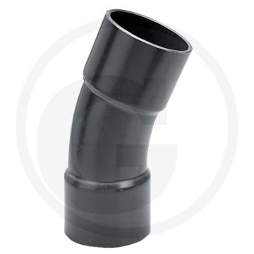 Bocht 15° - binnen-Ø 90mm, werkdruk 10 bar, pvc-u - dn 80