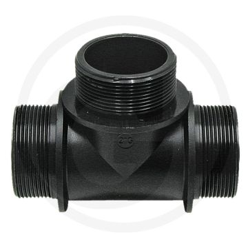 Arag arag t-stuk 2" buitendraad pp 135mm