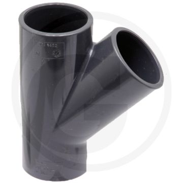 Y-stuk 45° pvc-u 10mm 16bar 12mm