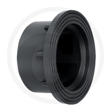Kraagbus versterkt - binnen-Ø: 63mm, buiten-Ø: 77mm, kraag-Ø: 106mm, materiaal: pvc-u