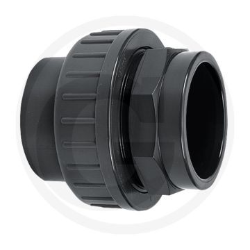 Schroefkoppeling met lijmsok 10mm pvc-u max. 16 bar