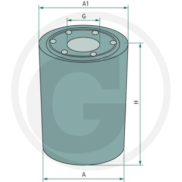 Fleetguard Motoroliefilter