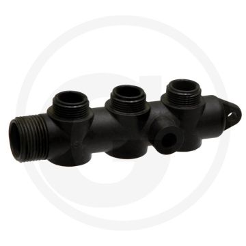Arag arag 6-weg verdeler - uitvoering: 6-weg - 1" x 3/4" - pp