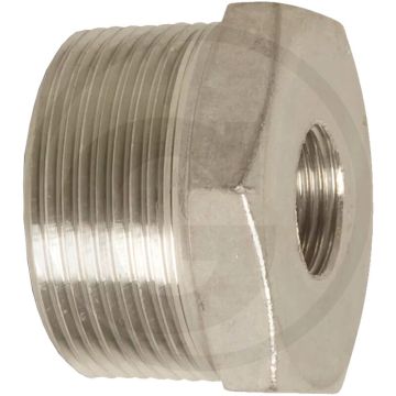Adaptateur en acier inoxydable 3/4" x 1/4"