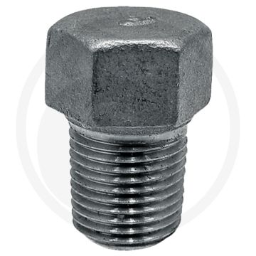 Stop rvs 1 1/4" buitendraad