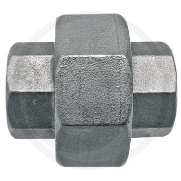 Schroefkoppelingen rvs 1 1/4" konisch dichtend