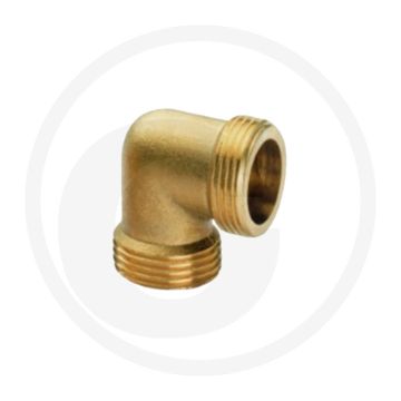 Bocht 3/4" messing bsp