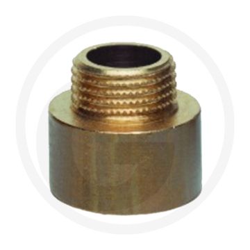 Adaptateur filetage mâle 1/2" - filetage femelle 3/4" - laiton - bsp
